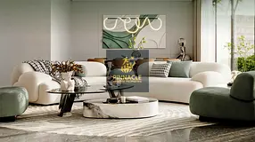 High-Floor 2BR Apartment | Skyline Views | Furnished Interiors