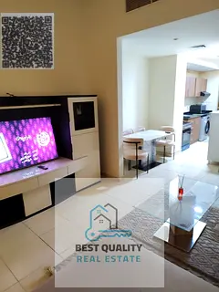 ✨ Luxury Furnished Studio for Monthly Rent – Brand New – Ajman One Towers ✨