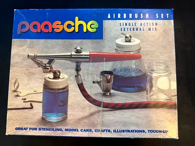 Paasche Airbrush H-SET Kit – Complete Starter Set (Made in USA)