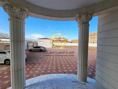 A two-story villa in Al-Rahmaniya made of stone for sale. 1. Area of 25,000 square feet, 6 master rooms, owned by Egyptians and Gulf nationals.
