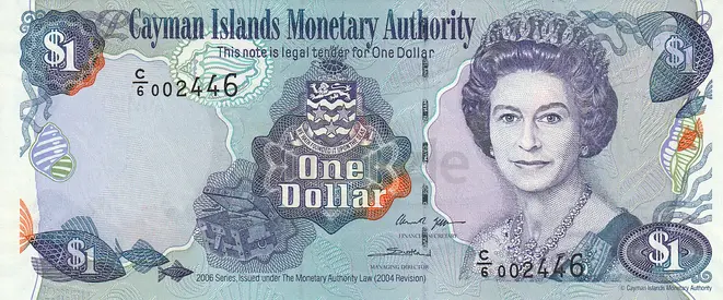 CAYMAN ISLAND 1 DOLLARS BANKNOTE 2006
