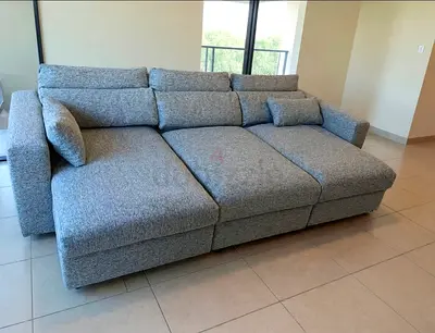 IKEA eskilstuna L shape sofa under storage