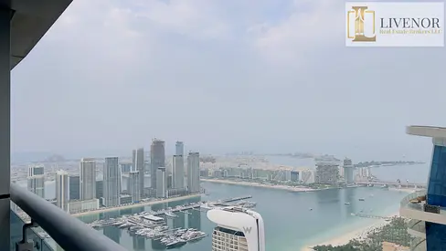 1 Bedroom | Unfurnished | Full Sea View | Princess Tower, Dubai Marina