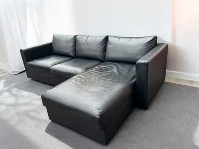 Ikea leather vimle sofa bed and mattress