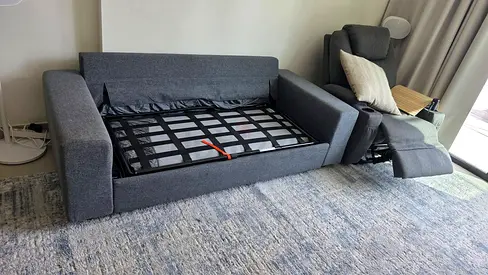 Ikea vimle two seater sofa bed with mattress