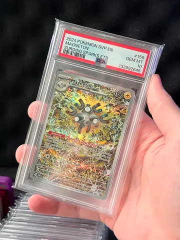 Pokemon Magneton Surging Sparks PSA 10