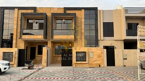 Registration fees included, near Sheikh Mohammed Bin Zayed Road - Freehold for life for all nationalities Villa for sale in Ajman, ready to move in,