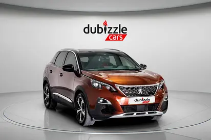 AED 645/month | 2018 Peugeot 3008  | GCC Specs | Ref#440970
