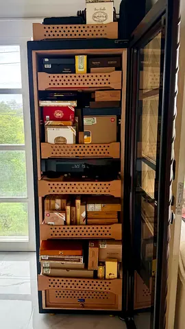 Cigar Humidor Cabinet Fridge Afidano C8