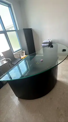 Brand new office glass desk/table