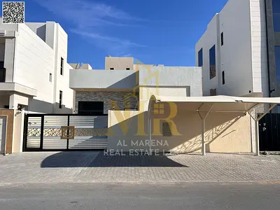 A villa with all AC fees included, on the main street, ready to move in, in the most prestigious area of ​​Ajman. Freehold ownership for all nationali