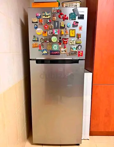 Reliable Silver Refrigerator with Magnets