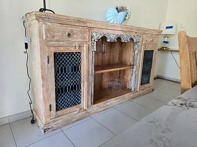 Vintage Wooden Cabinet 200 x 80 x 40