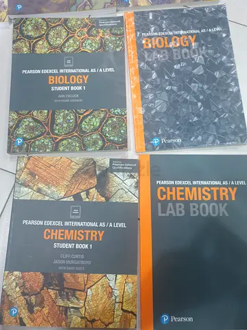 Pearson Edexcel International AS/A Level Biology  Chemistry - Student and Lab Book Set