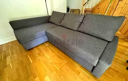 Comfortable L-Shaped Sofa-bed