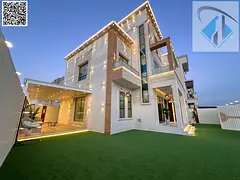 Villa for sale, European finishes, corner location on two streets, residential/commercial, freehold,