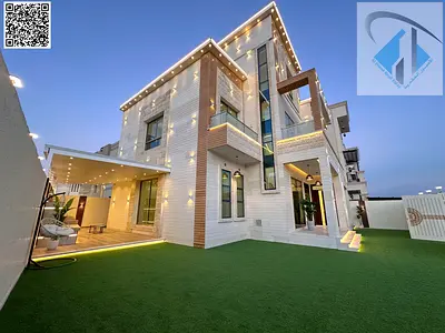 Villa for sale, European finishes, corner location on two streets, residential/commercial, freehold, open to all nationalities