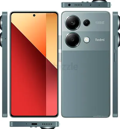 Xiaomi,Redmi,Note13Pro,4G,Green,12GB,256GB,200MP,67W,NFC,DualSim,1Year+ExtendedWarranty,FreeDelivery