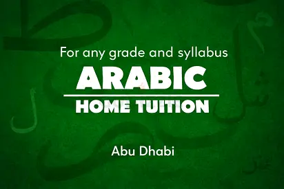 Arabic Home Tuition