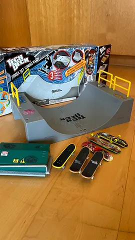 Tech Deck Tripple Set Combo Ramp