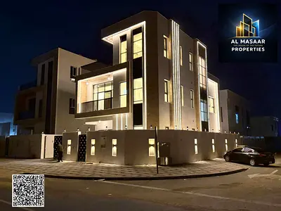 فيلا ممتازه بمنطقه الباهيه عجمان بمسبح خاص تصميم مميز تملك حر لجميع الجنسيات