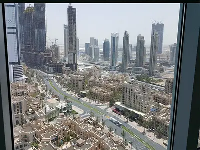 غرفتا نوم + غرفة مكتب | ريزيدنسز 7 | إطلالة بانورامية