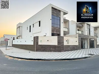 Corner villa at an attractive price, including electricity and water connection fees, facing a gard