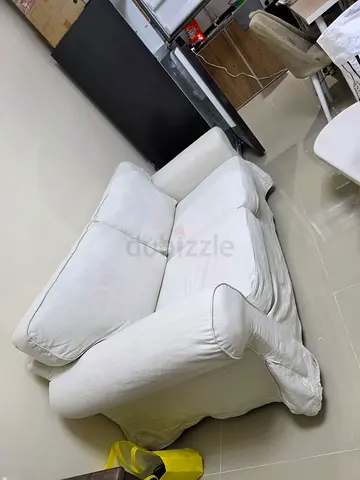 Comfortable White Sofa