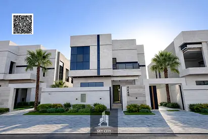 فيلا مودرن 4 غرف تشطيب حديث موقع مميزارضى واول ومسبح شامل رسوم التسجيل جاهزه للسكن للبيع تملك حروتورث تقسيط شهرى ميسر.