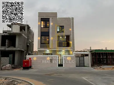 One of the most luxurious villas in Ajman for sale in a prime location, including registration and ownership fees | Bank financing available with flex