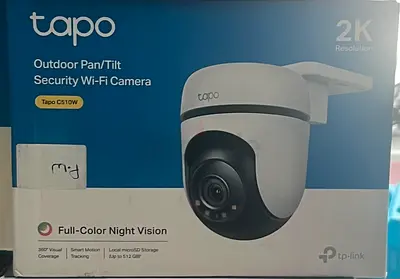 TP-Link Tapo C510W 2K Pan/Tilt Outdoor Wi-Fi Security Camera (Boxed)