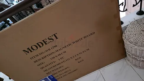 Modest Magnetic White Board