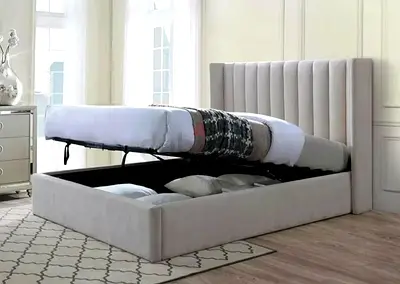 Stylish Upholstered Bed Queen bed twin bed king bed