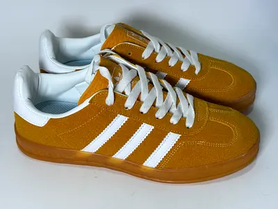 Mustard Casual Sneakers – Adidas Style – Size 39 – New. Flash sale !!