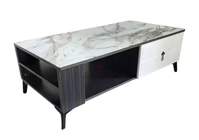 Elegant Marble Top Coffee Table