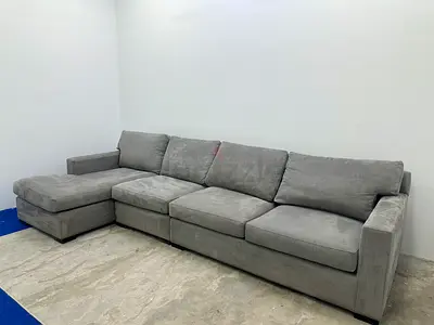 Selling cratebarrel lshape sofa