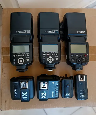 Photography Speedlight set