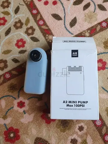 A2 Mini Air Pump (Max 100 PSI) — Portable mini pump