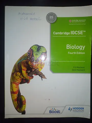 Cambridge IGCSE Biology Fourth Edition
