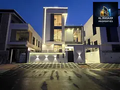 The most luxurious and elegant villas in Al Yasmin, built on 4000 square feet, two floors with a roo