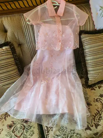 Child 6 to 9 Pink Dress