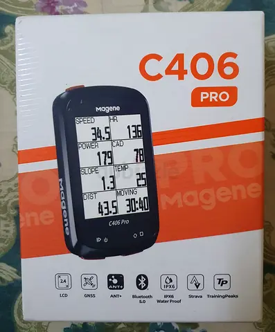Magene C406 Pro GPS Bike Computer — Brand New, Sealed in Box