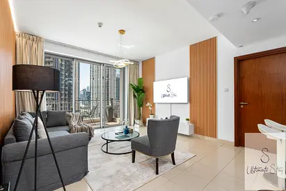 Downtown Dubai near Burj Khalifa | 2 bedroom | Opera & Fountain Views | Monthly Rental | Direct - No Commission