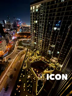 High-Floor 1BR | Luma Park Views | Balcony &amp; City Skyline View