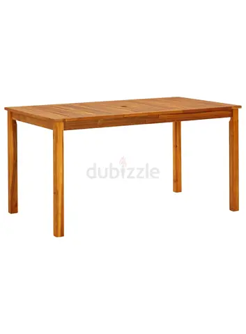 Garden Table 140x80x74 Cm Solid Acacia Wood