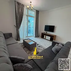 With a breathtaking sea view, the most luxurious and elegant two-bedroom apartment with a living roo