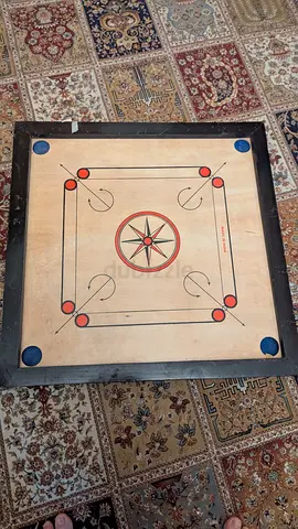 Wooden Carrom Board — Used, Good Condition