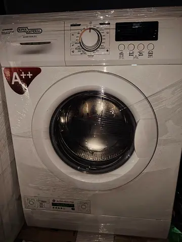 Super general front-load washing machine — A++ energy rating, working