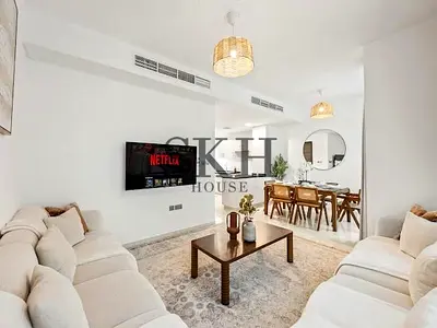 فيلا مفروشة من 3 غرف نوم | إطلالات متعددة من الشرفات | ألبيزيا، داماك هيلز 2