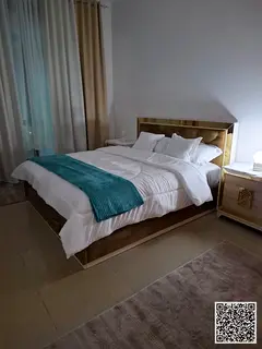 Luxurious apartment, one bedroom and a hall open view, fully furnished New with elegant furnishings